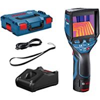 Bosch GTC 400 C Professional - Sistema 12V Cámara térmica (1 batería 12V + cargador- con conectividad- medición -10 °C…